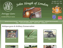 Tablet Screenshot of johnsloughoflondon.co.uk